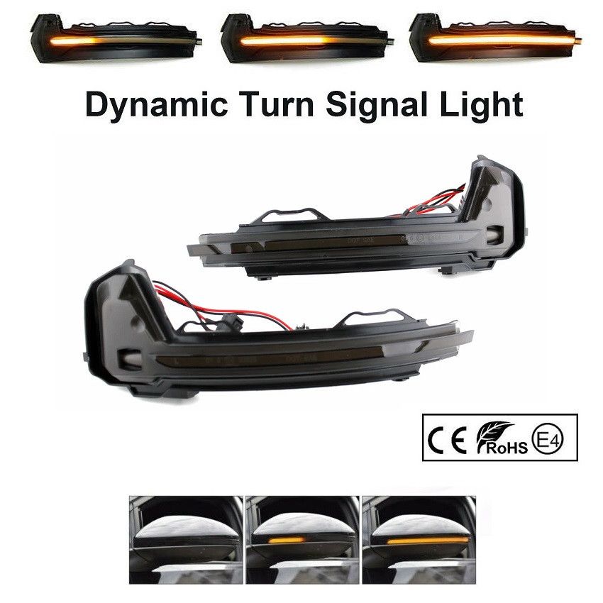 LED BOCNI DYNAMIC MIGAVCI U RETROVIZORU, TIPSKI - VW - SMOKE LENS 170631 Beograd Zemun